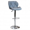 SGABELLO MANUEL REGOLABILE CON SEDUTA IMBOTTITA 48 X 44 X 85/106H CM GRIGIA OKX 