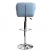 SGABELLO MANUEL REGOLABILE CON SEDUTA IMBOTTITA 48 X 44 X 85/106H CM GRIGIA OKX 
