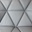 SGABELLO MANUEL REGOLABILE CON SEDUTA IMBOTTITA 48 X 44 X 85/106H CM GRIGIA OKX 