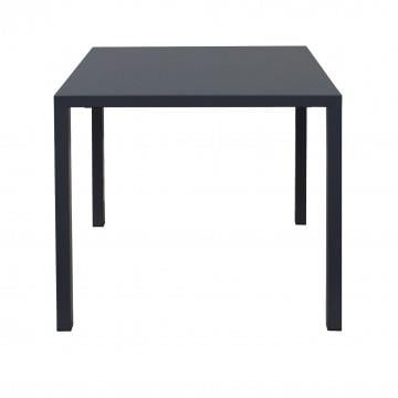 TAVOLO AUTOLIVELLANTE QUADRATO IN METALLO VERNICIATO 80X80X74 CM ANTRACITE OKX