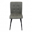 POLTRONA ROSALYN REALIZZATA CON SEDUTA IN ECOPELLE 47,5 X 59 X 81CM GRIGIO OKX