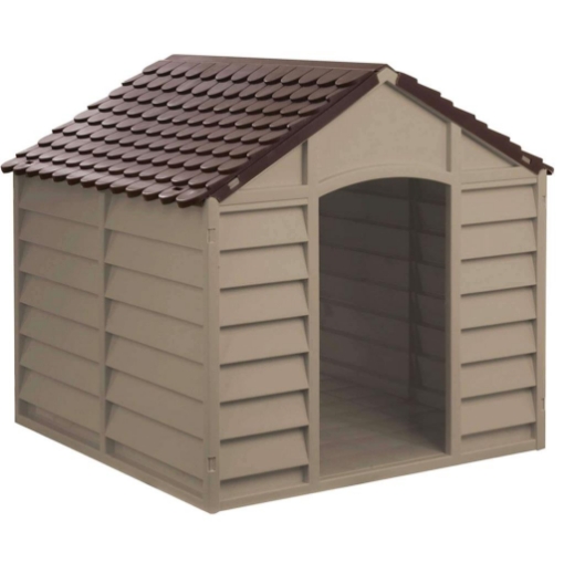 MAURY'S CUCCIA PICCOLA PER CANI 72 X 71,5 X 68CM BEIGE E MARRONE OKX