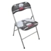 SEDIA PIEGHEVOLE SLIM PARIGI IN METALLO E IMBOTTITURA 44X45X79H CM OKX