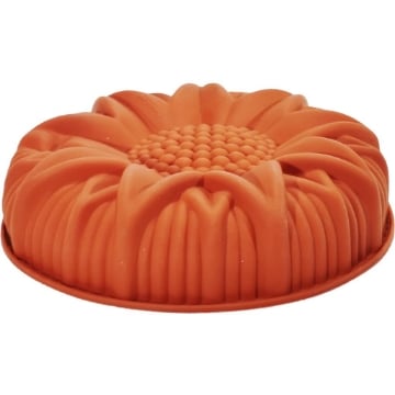 STAMPO IN SILICONE A FORMA DI GIRASOLE DIAMETRO 24 CM ALTEZZA 5 CM PER DOLCI PER PASTICCERIA 