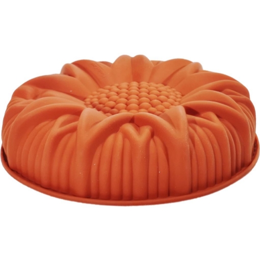 STAMPO IN SILICONE A FORMA DI GIRASOLE DIAMETRO 24 CM ALTEZZA 5 CM PER DOLCI PER PASTICCERIA 