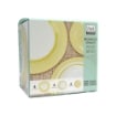 SERVIZIO PIATTI 18 PEZZI EFFETTO MOSAICO COLORE GIALLO 6 PIATTI FONDI 6 PIANI 6 FRUTTA OKX