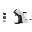 MACCHINA CAFFÈ CON ADATTATORE PER CIALDE E CAPSULE COLORE BIANCO OKX