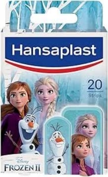 HANSAPLAST DISNEY FROZEN 2 PER BAMBINI RESISTENTI A L'ACQUA FANTASIE VARIE 20 CEROTTI 