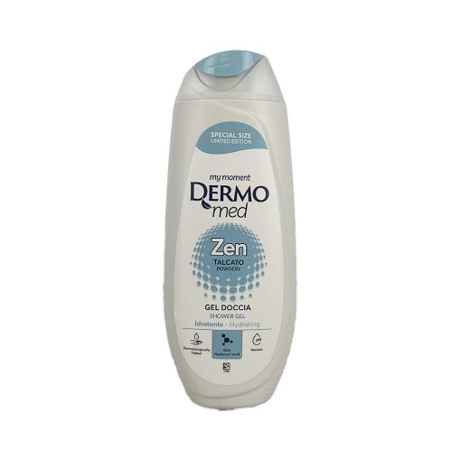 DERMOMED GEL DOCCIA TALCATO ZEN IDRATANTE PH NEUTRALE DERMATOLOGICAMENTE TESTATO 250 ML