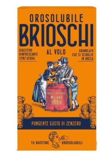 BRIOSCHI OROSOLUBILI BST 15PZ ZENZERO