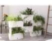 FIORIERA BRIK KIT 5 VASI IRRIGAZIONE VASI COMUNICANTI 59X23X27 (X5PZ) COLORE PANNA