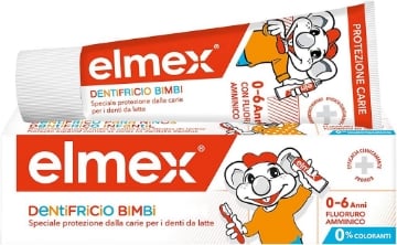 ELMEX DENTIFRICIO KIDS 0-6 ANNI CON FLORURO AMMINICO DA 50 ML
