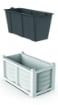 FIORIERA KIT ARREDO CON VASCA INTERNA 80X42,5XH42 RESINA COLORE BIANCO