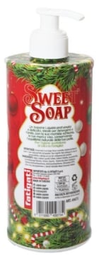 SAPONE LIQUIDO NATALIZIO 500 ML FRAGRANZA PINO NATALIZIO COMODO DOSATORE