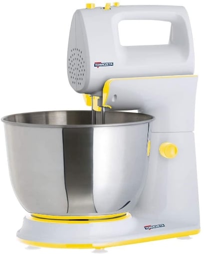 SBATTITORE + IMPASTATORE  CON CIOTOLA IN ACCIAIO INOX 3 L 300 W 5 V TERMOZETA