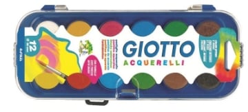 FILA ACQUARELLO COLORI INTENSI 12PZ PENNELLO INCLUSO