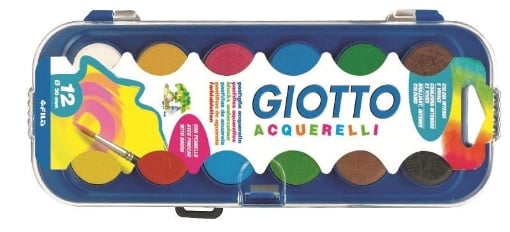 FILA ACQUARELLO COLORI INTENSI 12PZ PENNELLO INCLUSO