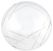 LETIZIA LAMPADA PLAFONIERA 1 LAMPADINA E27 30 CM TAGLI