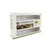 CATENA LUMINOSA 10 LAMPADINE SOLARI ECO LED BIANCO CALDO  CAVO 180 CM RICARICA ENERGIA SOLARE CON INTERRUTTORE ON/OFF 