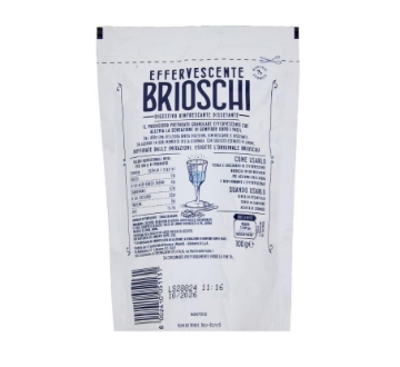 BRIOSCHI EFFERVESCENTE DIGESTIVO RINFRESCANTE DISSETANTE AIUTA CONTRO IL GONFIORE GUSTO LIMONE 100 G