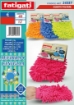 GUANTO TOGLI POLVERE IN MICROFIBRA + CINIGLIA ADATTO A MOLTEPLICI SUPERFICI COLORI ASSORTITI
