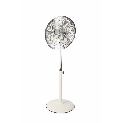 VENTILATORE VINTAGE A PIANTANA AVORIO 40 CM H130 USATO COME NUOVO
