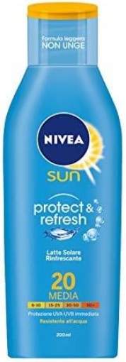 NIVEA SUN LATTE SOLARE PROTECT & REFRESH DA 200 ML SPF 20