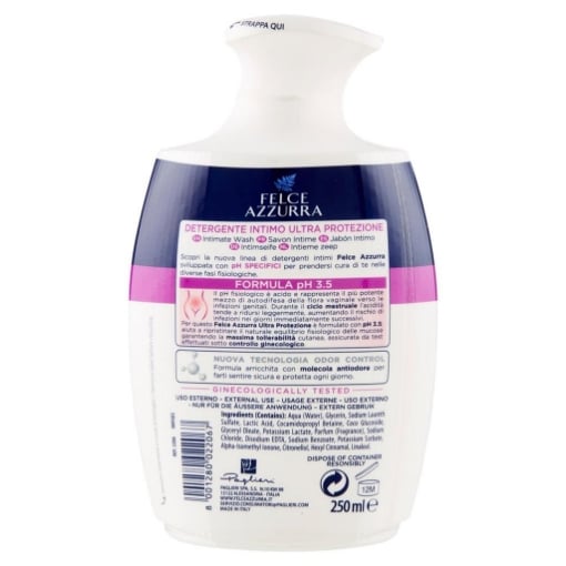 FELCE AZZURRA SAPONE INTIMO 250 ML ULTRA PROTEZIONE