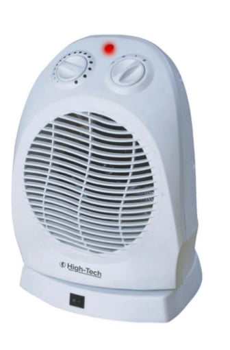 HIGH-TECH TERMOVENTILATORE OSCILLANTE 1000-2000 WATT