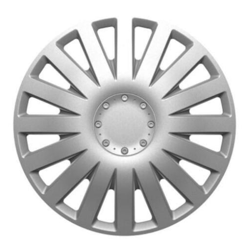 SET 4 COPRI CERCHI SMART SILVER 13 POLLICI