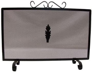 PARASCINTILLE ECO ACCESSORIO PER CAMINO AUTOPORTANTE SICURO E SOLIDO 70 CM 