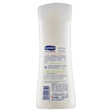 MANTOVANI BAGNODOCCIA NEUTRO FORMULA EXTRADELICATA 400 ML LATTE DI MANDORLA OKX