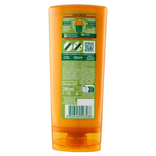 GARNIER FRUCTIS BALSAMO NUTRIENTE OIL REPAIR 3 CAPELLI SECCHI 200 ML 