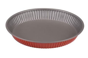ROSSANA STAMPO PER CROSTATA CON CERNIERA DA 28 CM E FONDO ANTIADERENTE