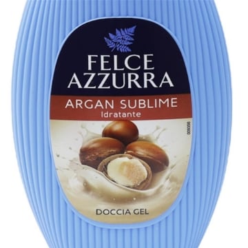 FELCE AZZURRA DOCCIA  IN FORMATO DA 250ML ALL' OLIO DI ARGAN