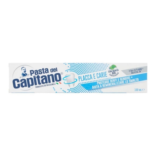 PASTA DEL CAPITANO DENTIFRICIO PLACCA E CARIE IN CONFEZIONE DA 100 ML