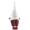 MAURY'S GNOMO NATALIZIO SANTA ANTIQUE DA 100 CM IN COLORE ROSSO BIANCO