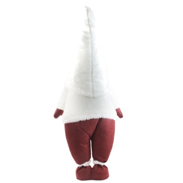 MAURY'S GNOMO NATALIZIO SANTA ANTIQUE DA 100 CM IN COLORE ROSSO BIANCO