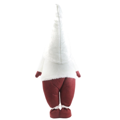 MAURY'S GNOMO NATALIZIO SANTA ANTIQUE DA 100 CM IN COLORE ROSSO BIANCO