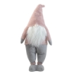 MAURY'S DECORAZIONE NATALIZIA GNOMO SANTA ANTIQUE DA 100 CM IN COLORE ROSA