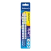 2 MATITE GRAFITE JUMBO A SEZIONE TRIANGOLARE MINA MORBIDA B SISTEMA BREAKPROOF