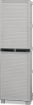 ARMADIO PORTASCOPE IN POLIPROPILENE 1 ANTA E 3 RIPIANI 50 X 39 X H172 CM