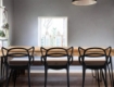 POLTRONA LILY IN POLIPROPENE DESIGN MODERNO FORMA SCHIENALE INTRECCIO COLORE NERO 54X53X83H CM OKX