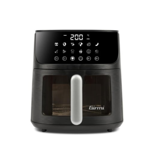 GIRMI FRIGGITRICE AD ARIA FG78 DISPLAY DIGITALE PIEDINI ANTISCIVOLO POTENZA 1500 W CAPIENZA 6 LT 28X37X29H CM