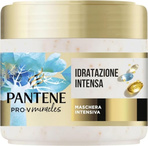 PANTENE PRO.V MIRACLES MASCHERA INTENSIVA PER CAPELLI 100% PIÙ MORBIDI E IDRATATI IN PROFONDITÀ 300 ML OKX