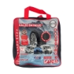 CALZE DA NEVE 2 PZ OMOLOGATE TAGLIA L ANTISLITTAMENTO ADATTE A TUTTI I VEICOLI NON DANNEGGIA I CERCHI RIUTILIZZABILI E LAVABILI IN TESSUTO OKX