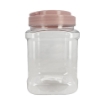 BARATTOLO CLASSICO CON TAPPO E MANICO SALVASPAZIO MULTIUSOIN PLASTICA COLORI ASSORTITI 1000ML OKX