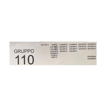 X ICE CATENE A ROMBO CON TRATTAMENTO ANTIRUGGINE DA 110GR OMOLOGATE