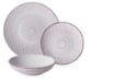 MAURY'S PRINCESS SERVIZIO DI PIATTI IN CERAMICA DA 18 PEZZI FONDO BIANCO