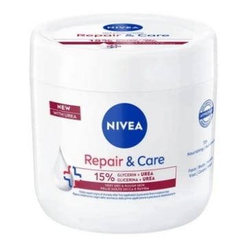  NIVEA CREMA VISO CORPO MANI REPAIR AND CARE PER PELLE MOLTO SECCA E RUVIDA CON UREA 15% DI GLICERINA 400ML OKX